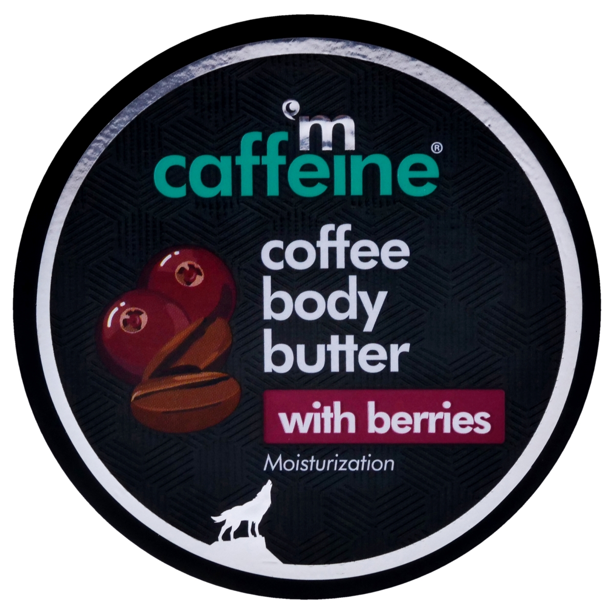 Picture of mCaffeine I0145158 3.5 oz Coffee Body Butter with Berries for Unisex