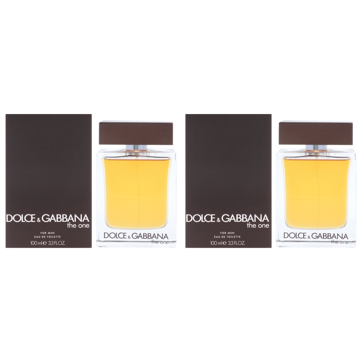 K0003585 3.3 oz The One EDT Spray for Men - Pack of 2