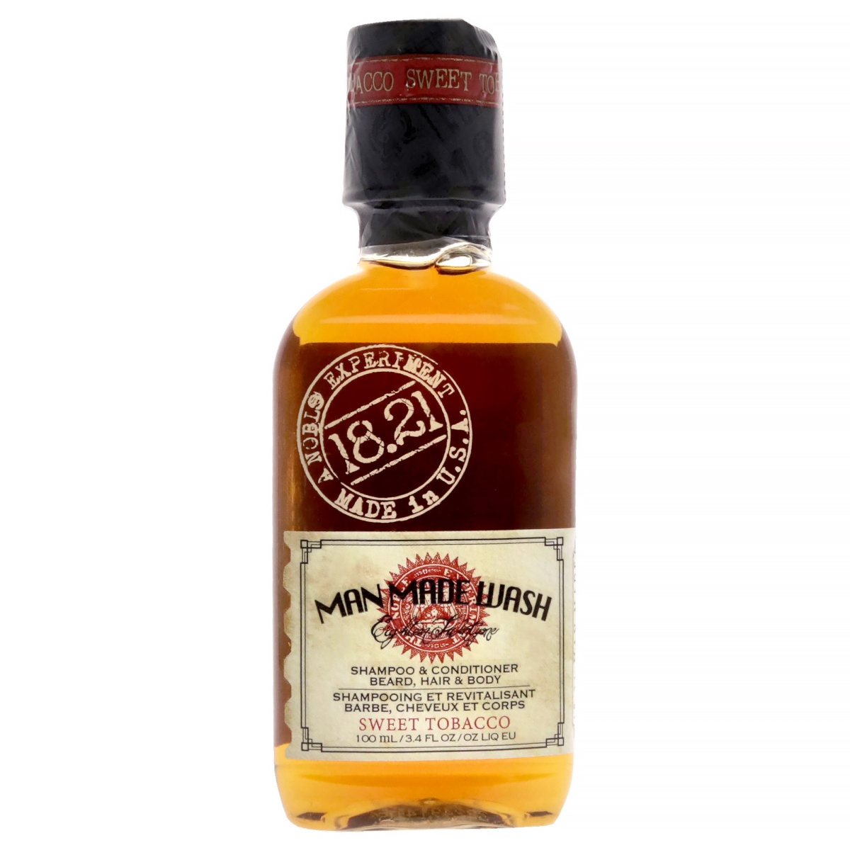 Picture of 18.21 Man Made I0132810 3.4 oz Man Made Body Wash for Men - Sweet Tobacco