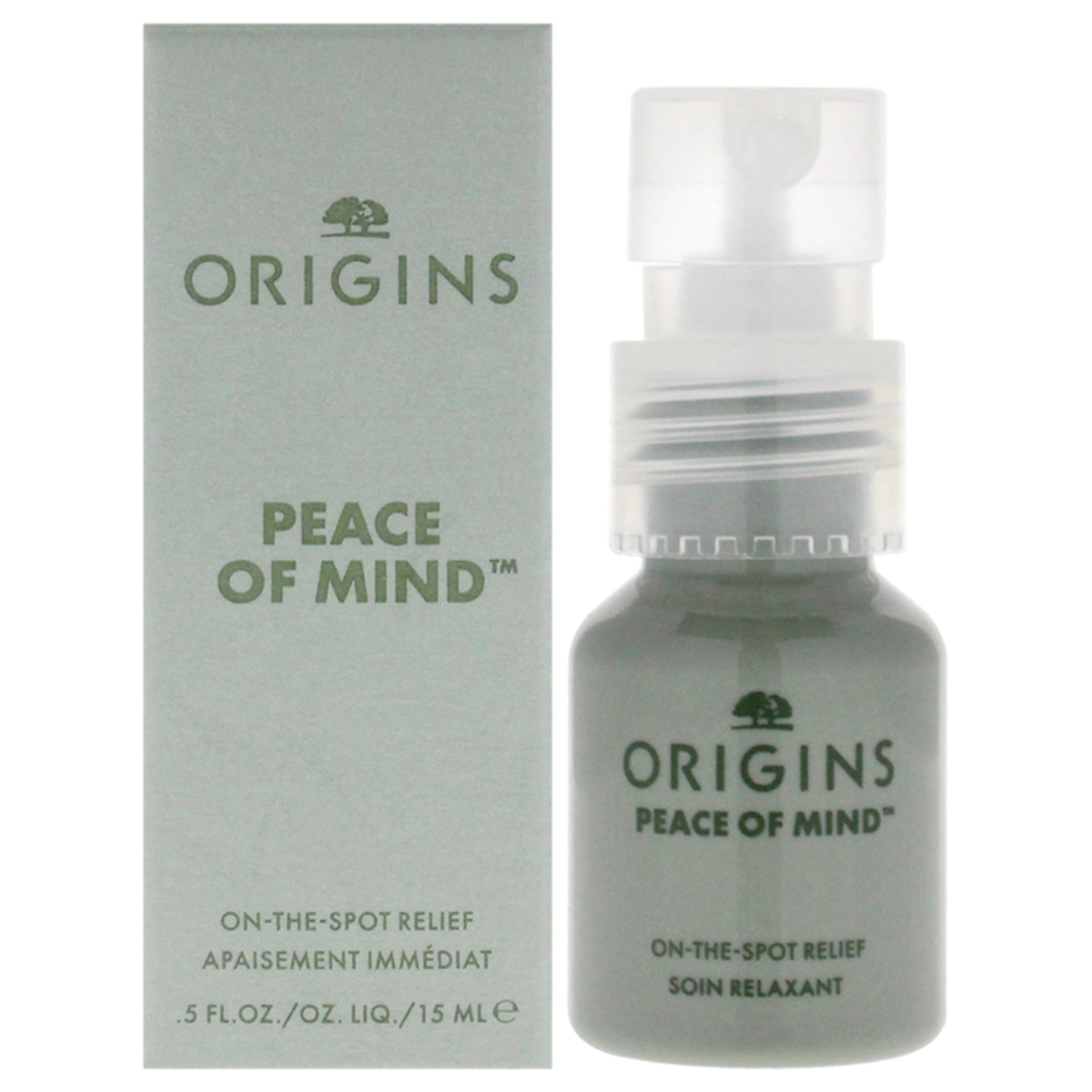Picture of Origins I0149247 0.5 oz Peace of Mind On-The-Spot Relief Essential Oil for Women