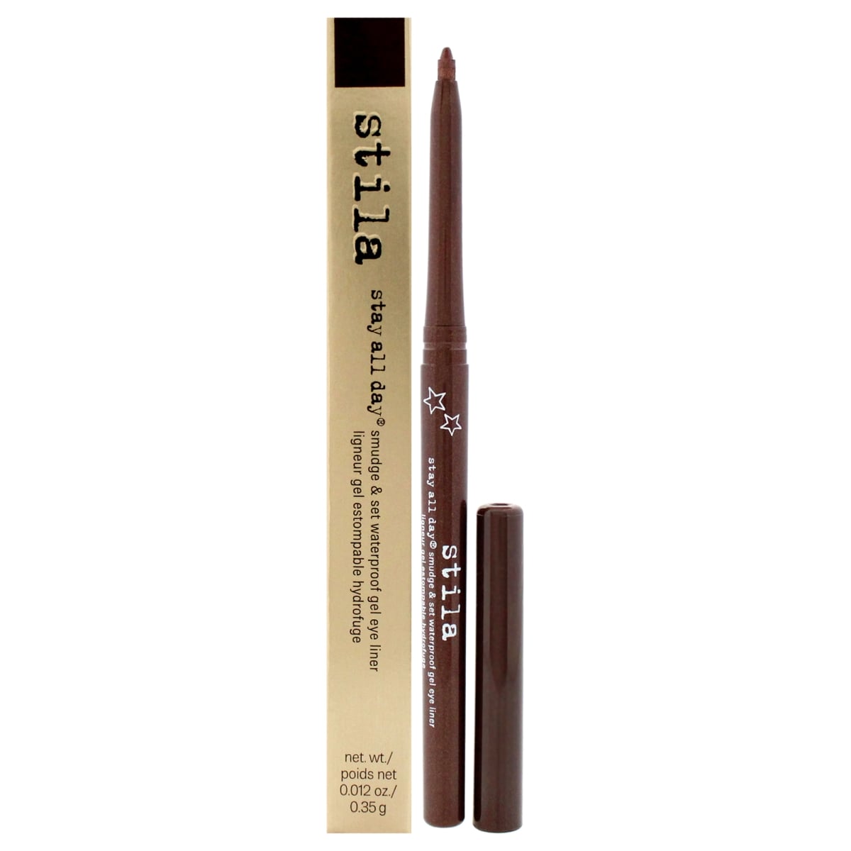 I0150998 0.01 oz Stay All Day Smudge & Set Waterproof Gel Eye Liner for Women, Lionfish Bronze
