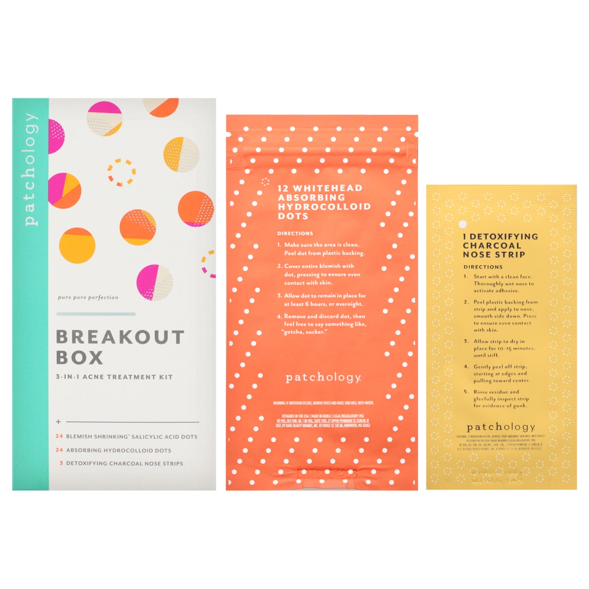 Picture of Patchology I0155725 3 oz Breakout Box Acne Treatment Kit for Unisex
