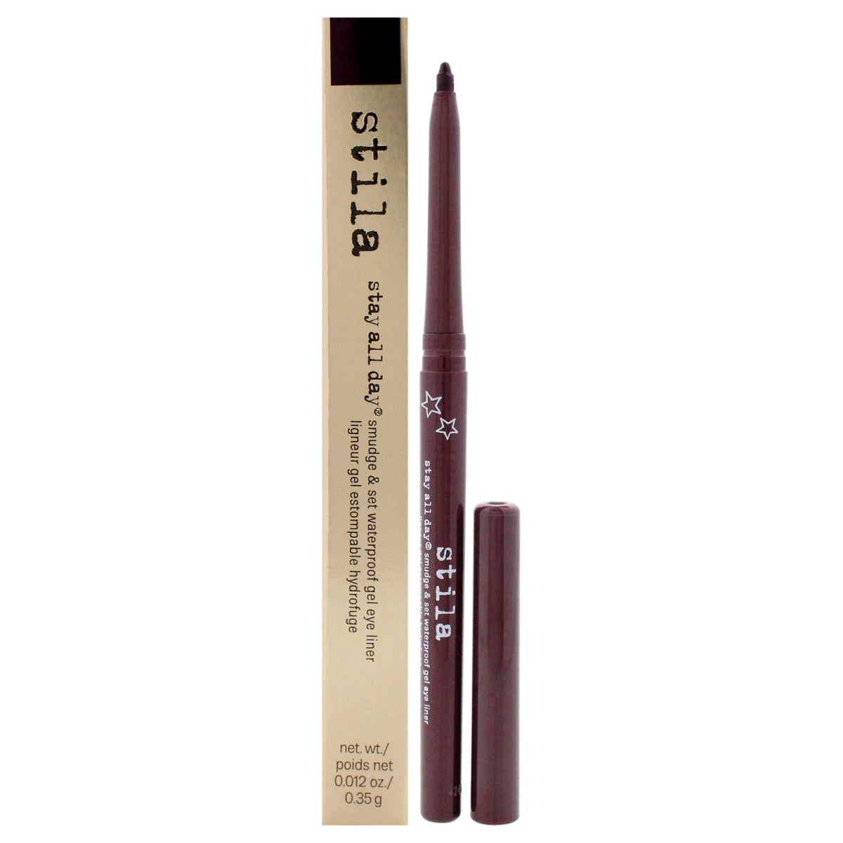 I0151002 0.012 oz Stay All Day Smudge & Set Waterproof Gel Eye Liner for Women, Plum full