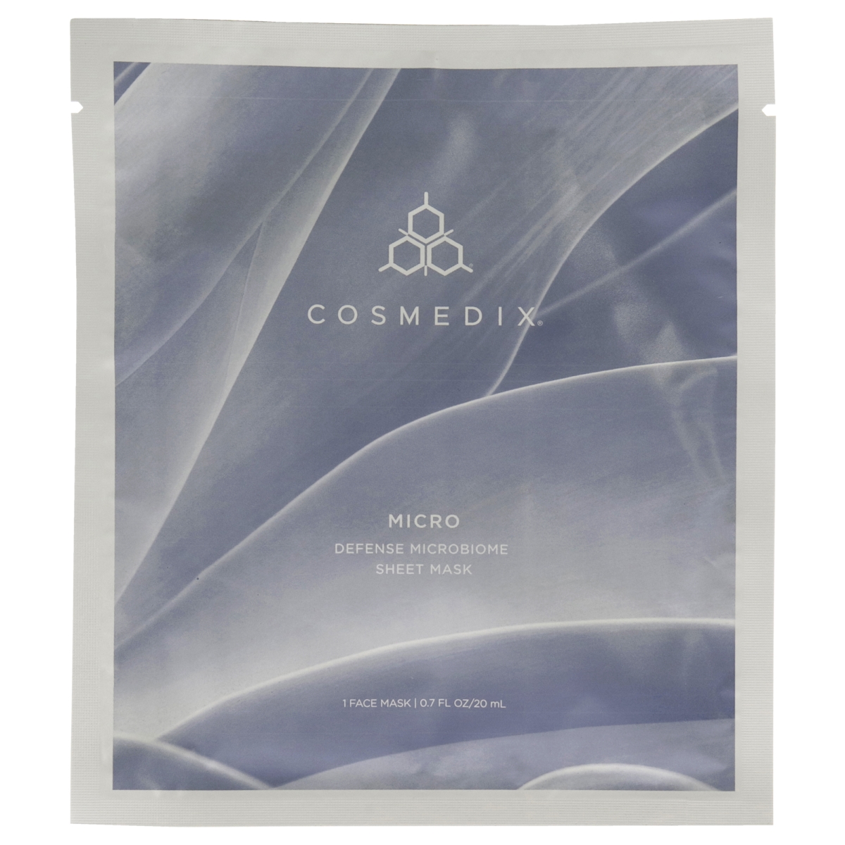 Picture of Cosmedix I0132373 5 oz Micro Defense Microbiome Sheet Mask for Unisex