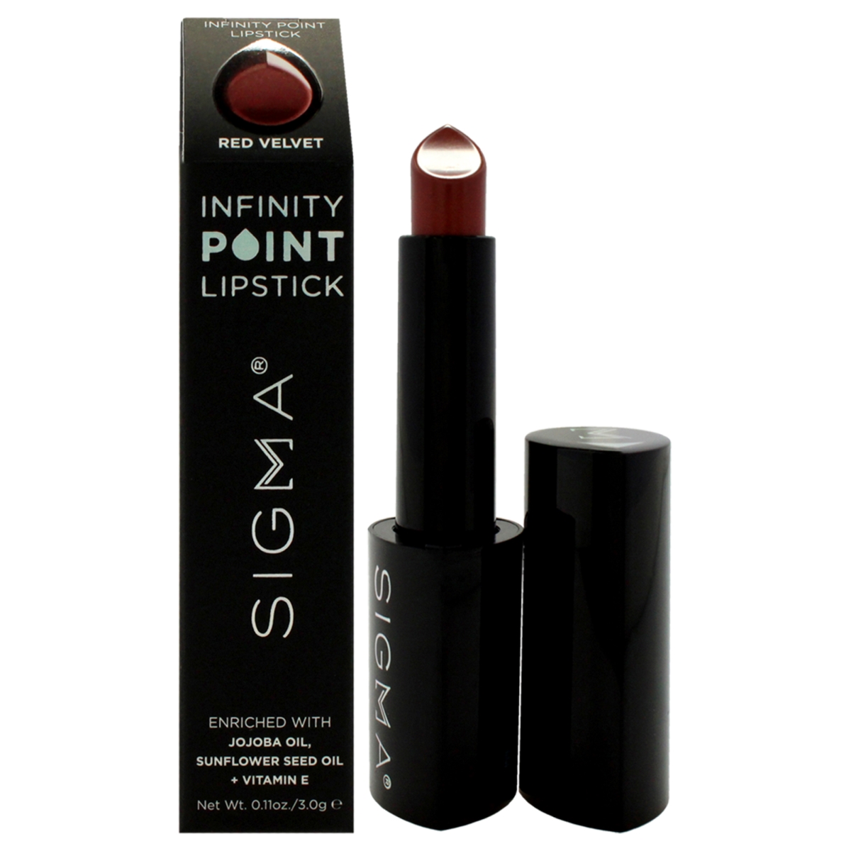Picture of Sigma I0151965 0.11 oz Infinity Point Lipstick for Women - Red Velvet