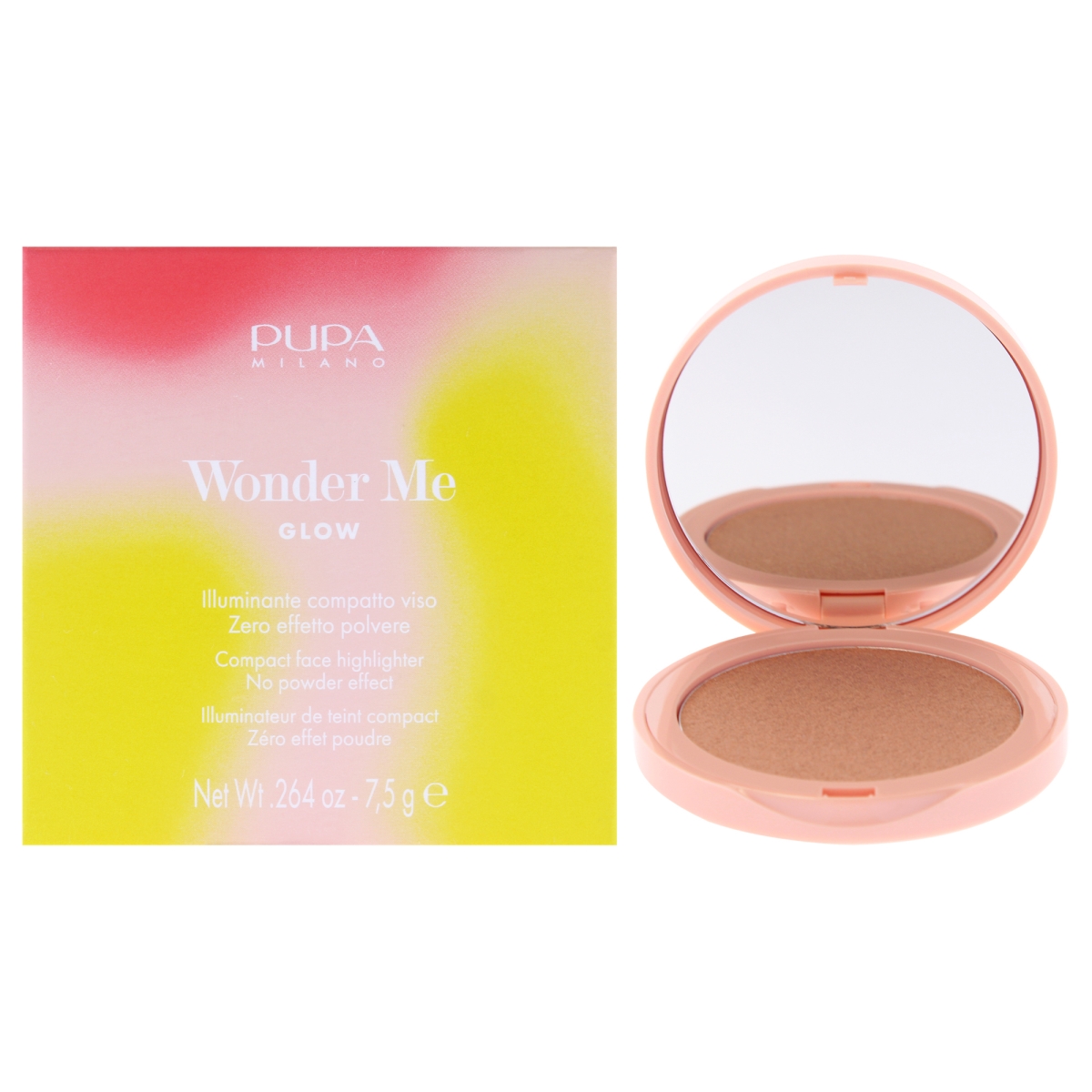 Picture of Pupa Milano I0153112 0.264 oz Wonder Me Glow for Women - Shimmery Rose
