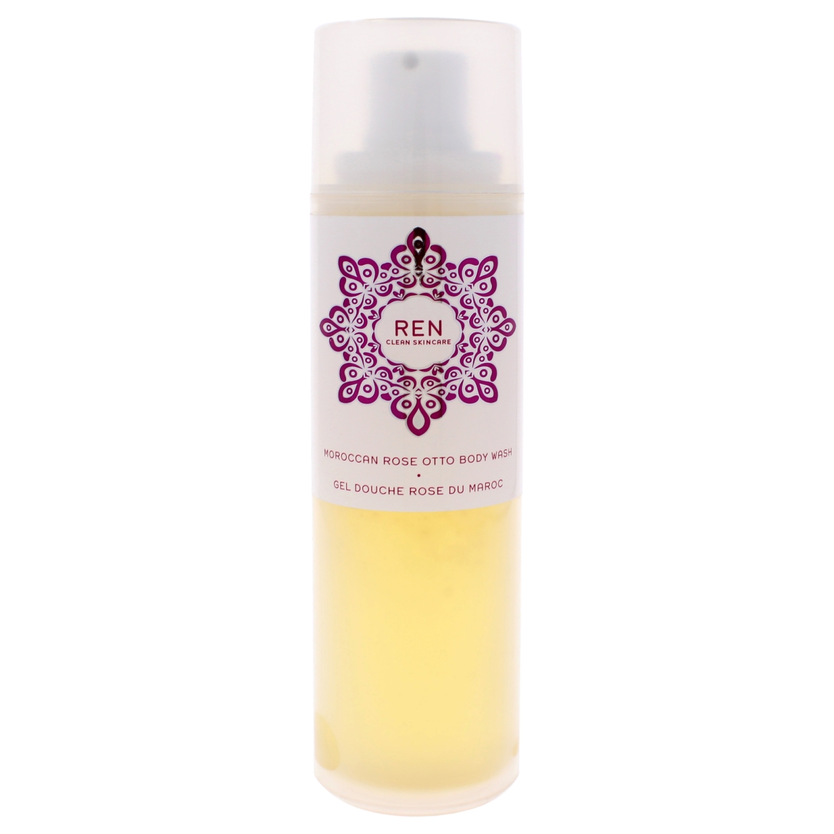 Picture of REN I0134346 6.8 oz Moroccan Rose Otto Body Wash for Unisex