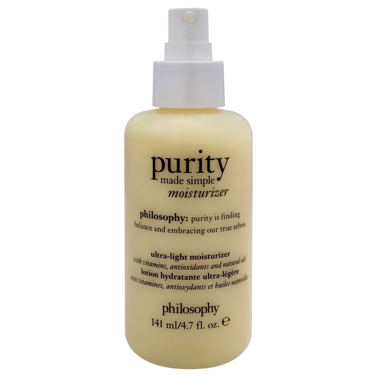 Picture of Philosophy I0134467 4.7 oz Purity Made Simple Ultra Light Moisturizer for Women