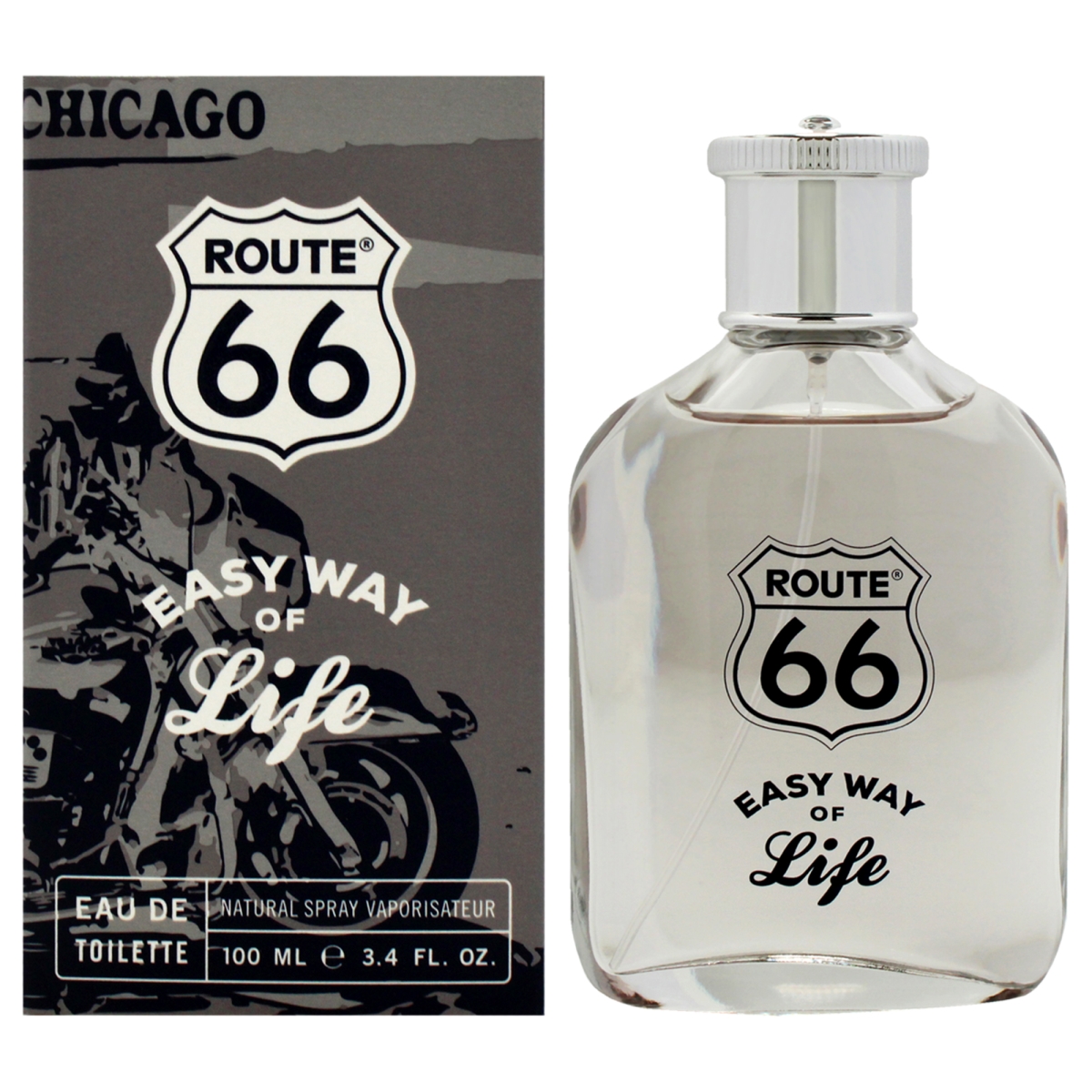 Picture of Route 66 I0152680 3.4 oz Easy Way of Life Perfume for Men