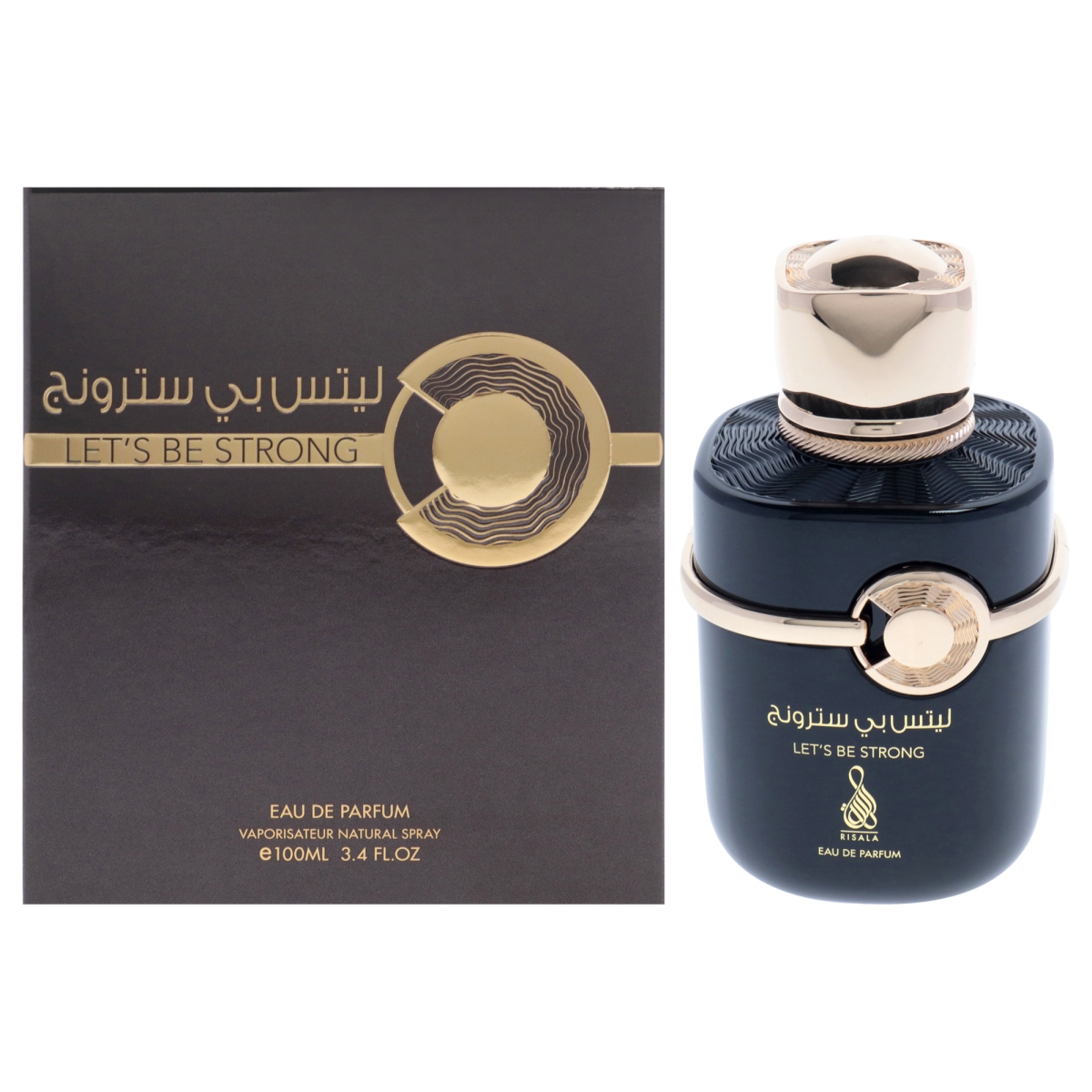 Picture of Risala I0152336 3.4 oz Lets Be Strong EDP Spray Fragrance for Men