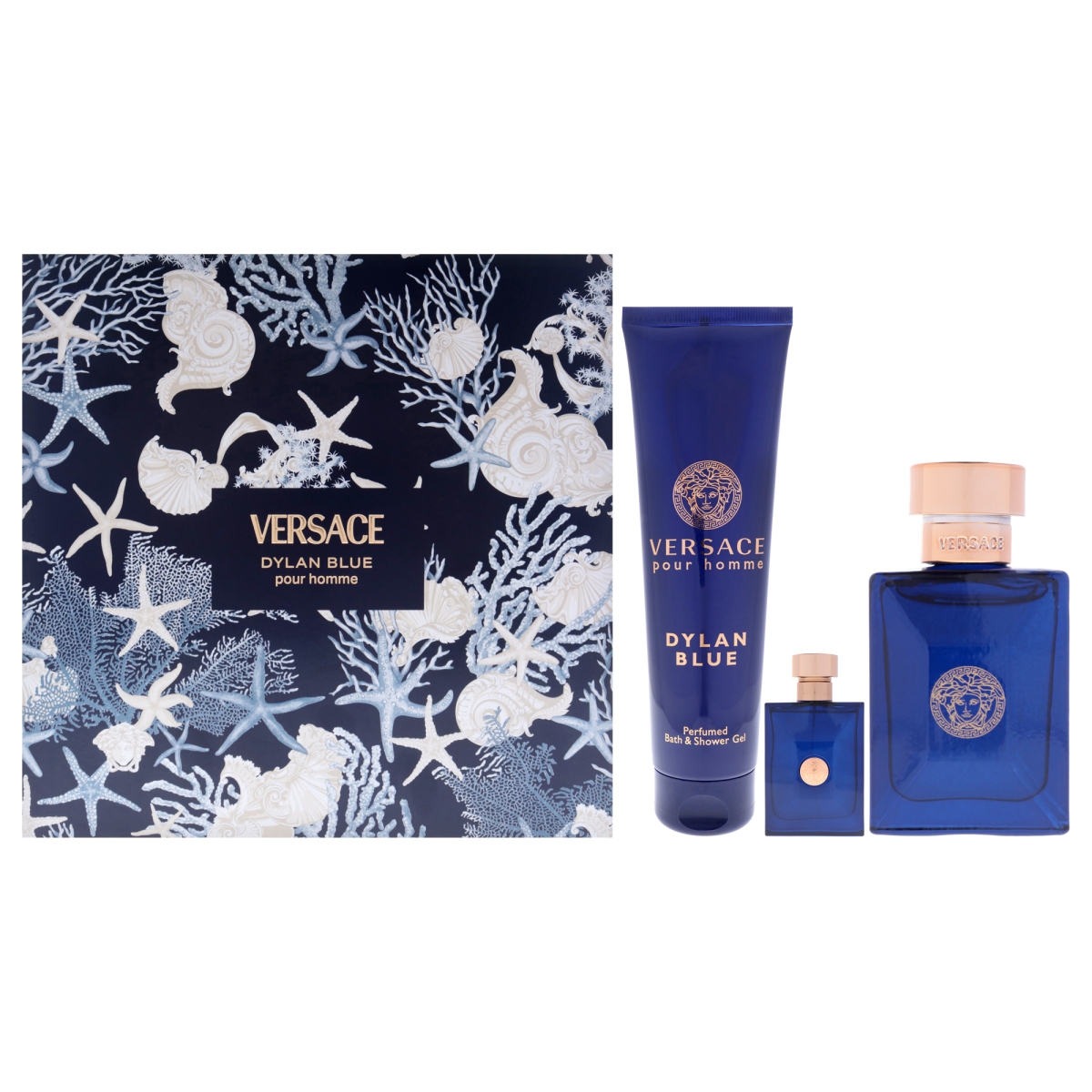 I0158991 Dylan Blue Pour Homme EDT Gift set - 3 Piece