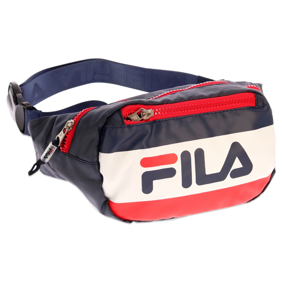 I0105444 Hunts Waist Bag - 410 Navy-Red-White
