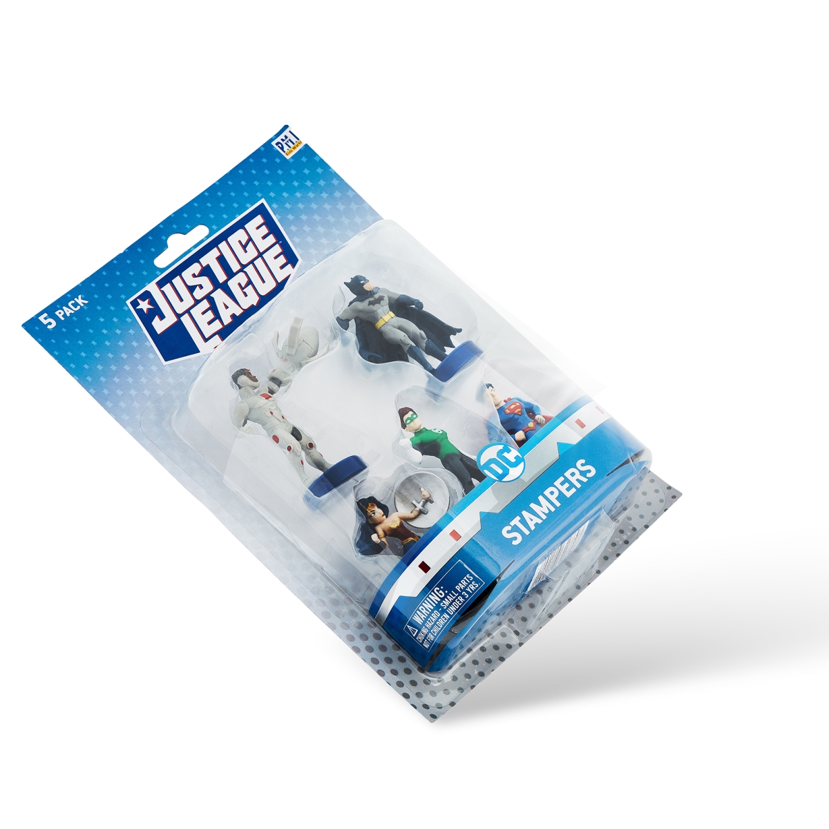 I0112621 Justice League Stampers Blister - 5 - S1 - B - 5 per Pack