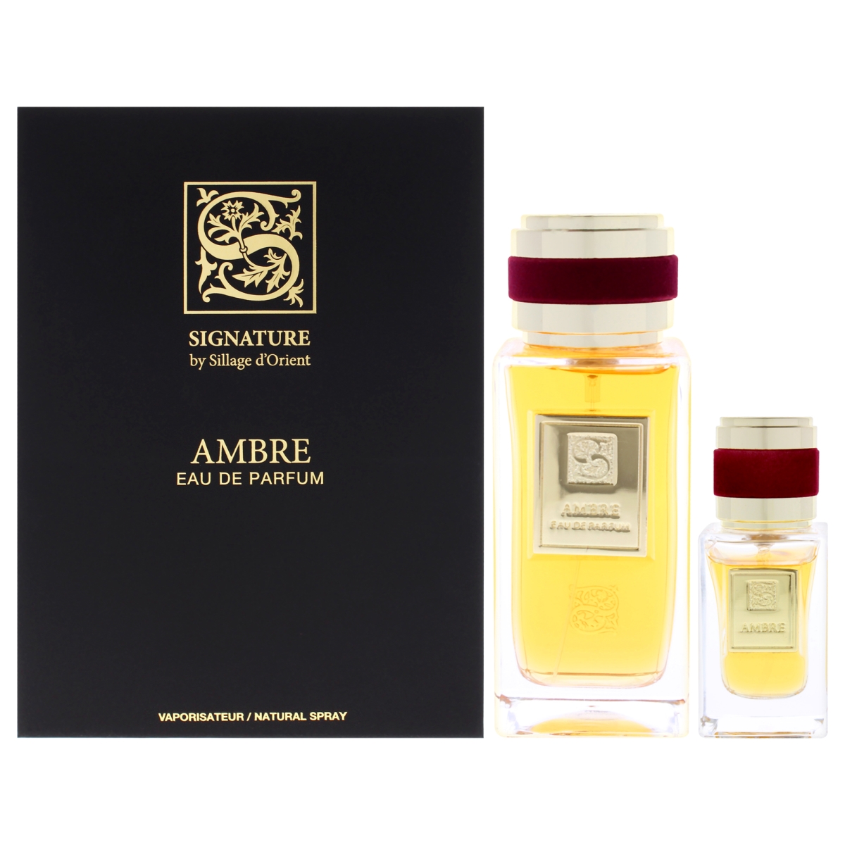 I0138860 Amber Fragrance Gift Set for Men - 3 Piece