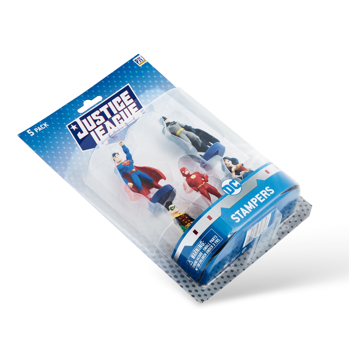 I0112620 Justice League Stampers Blister - 5 - S1 - A - 5 per Pack