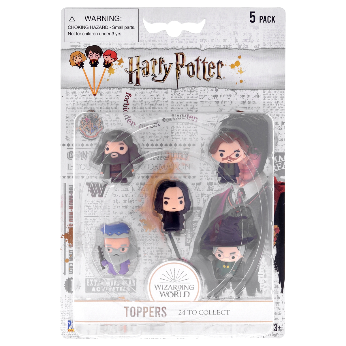 I0112596 Harry Potter Pencil Toppers Blister - 5 - S1 - C - 5 per Pack