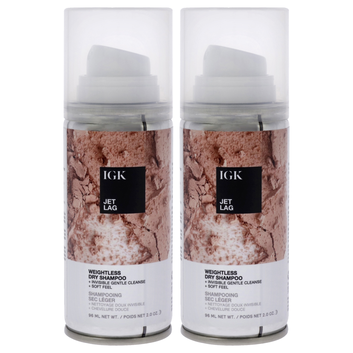 K0007422 2 oz Jet Lag Weightless Dry Shampoo - Pack of 2