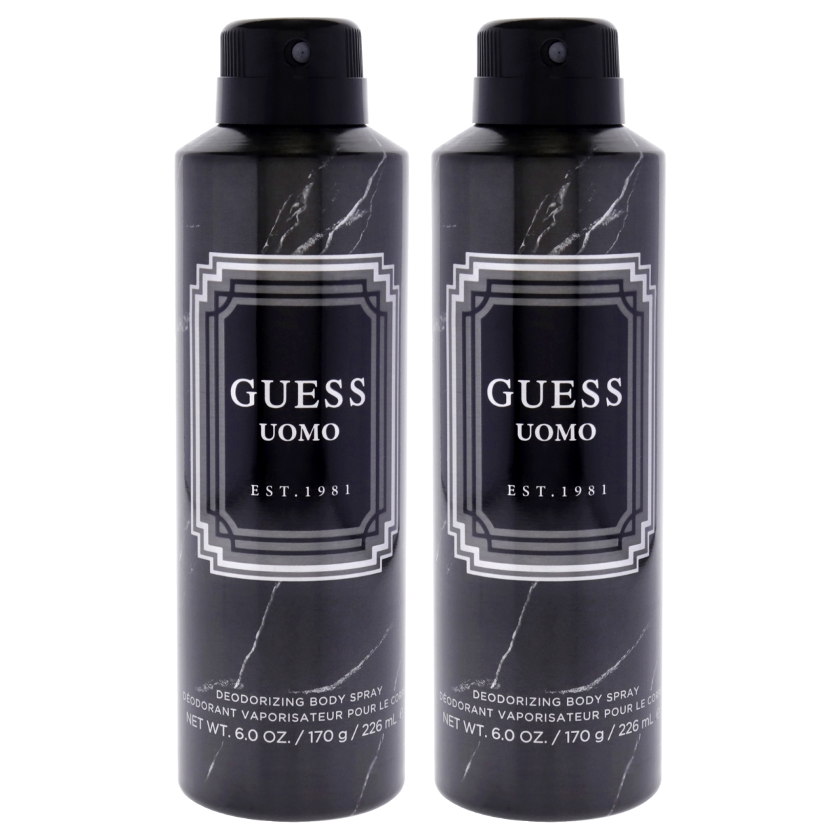 K0007147 Uomo Body Spray for Men - Pack of 2