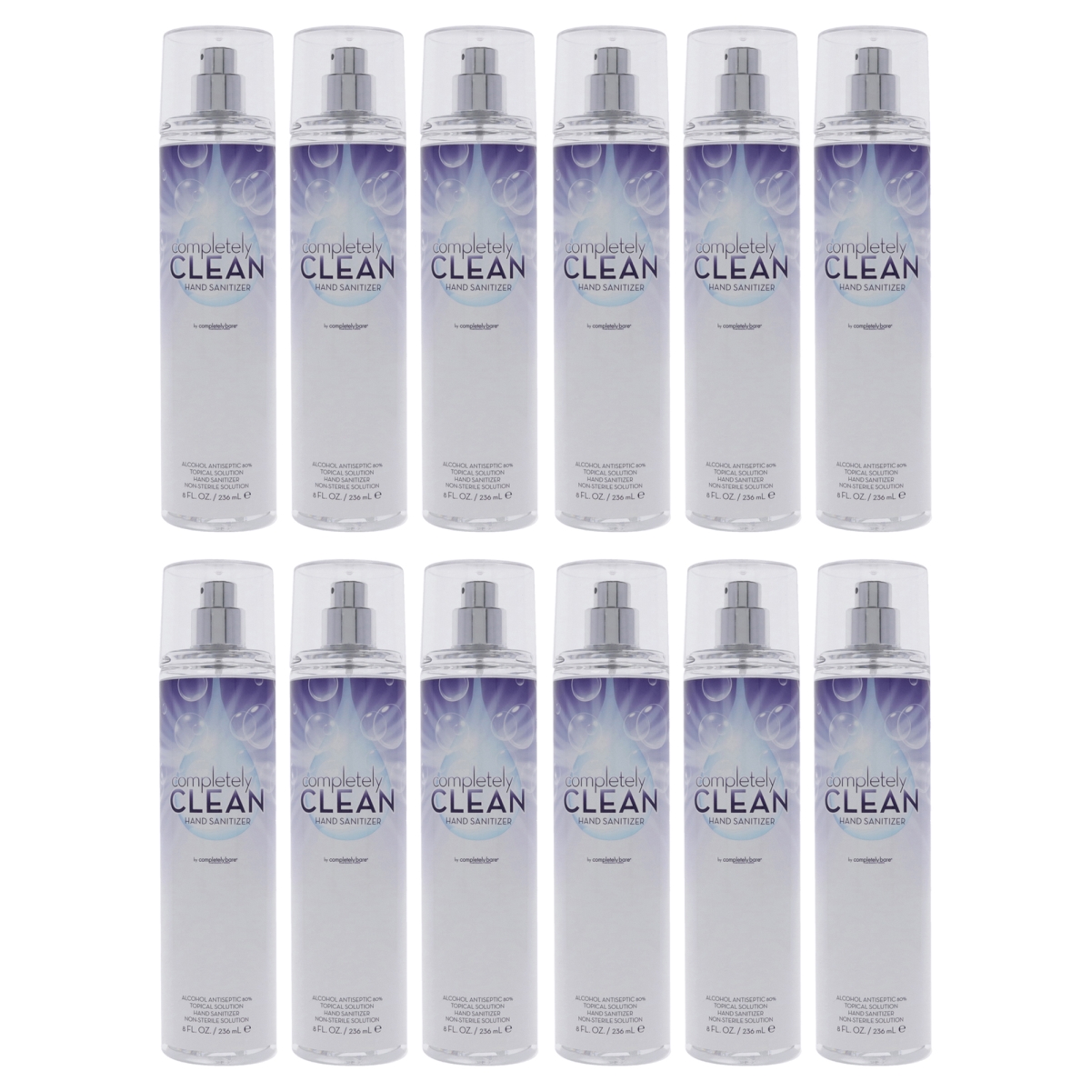 K0007203 8 oz Completely Clean Hand Sanitizer - Pack of 6