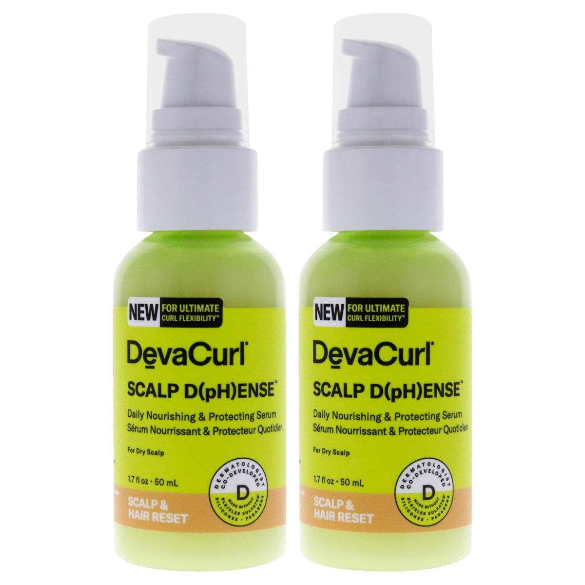 DevaCurl K0007398 1.7 oz Scalp Dphense Serum for Unisex - Pack of 2