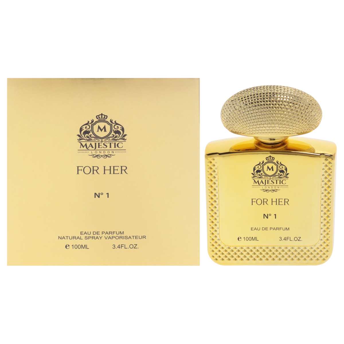 I0154554 3.4 oz Majestic for Him No.7 Eau De Parfum for Men