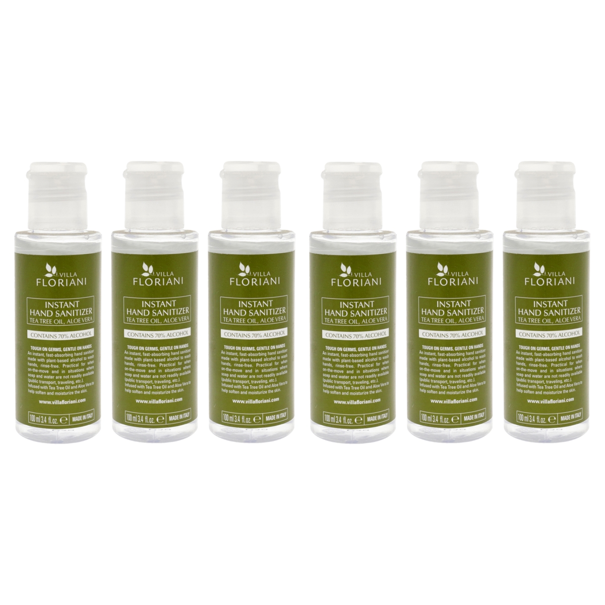 K0007102 3.4 oz  Hand Sanitizer - Pack of 6