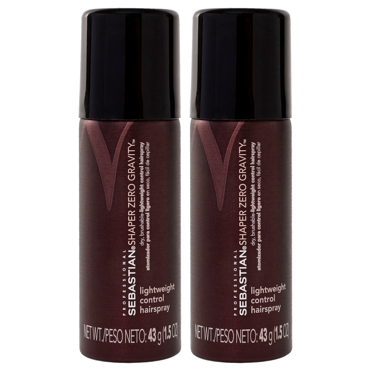 K0007310 1.5 oz Shaper Zero Gravity Hair Spray - Pack of 2