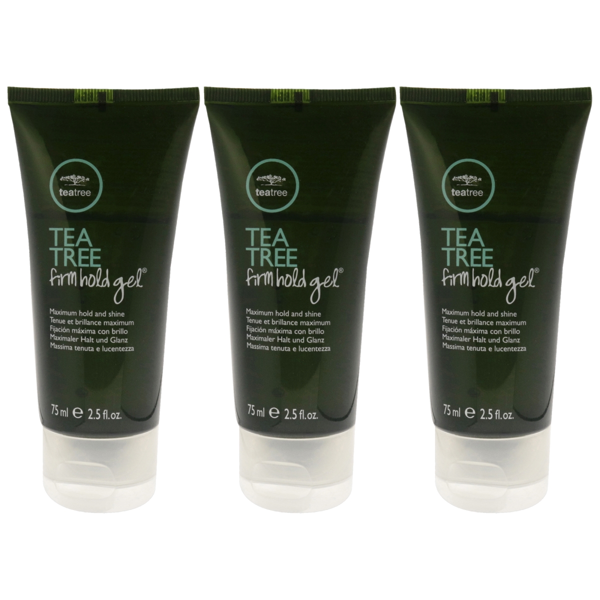 K0007514 2.5 oz Tea Tree Firm Hold Gel - Pack of 3