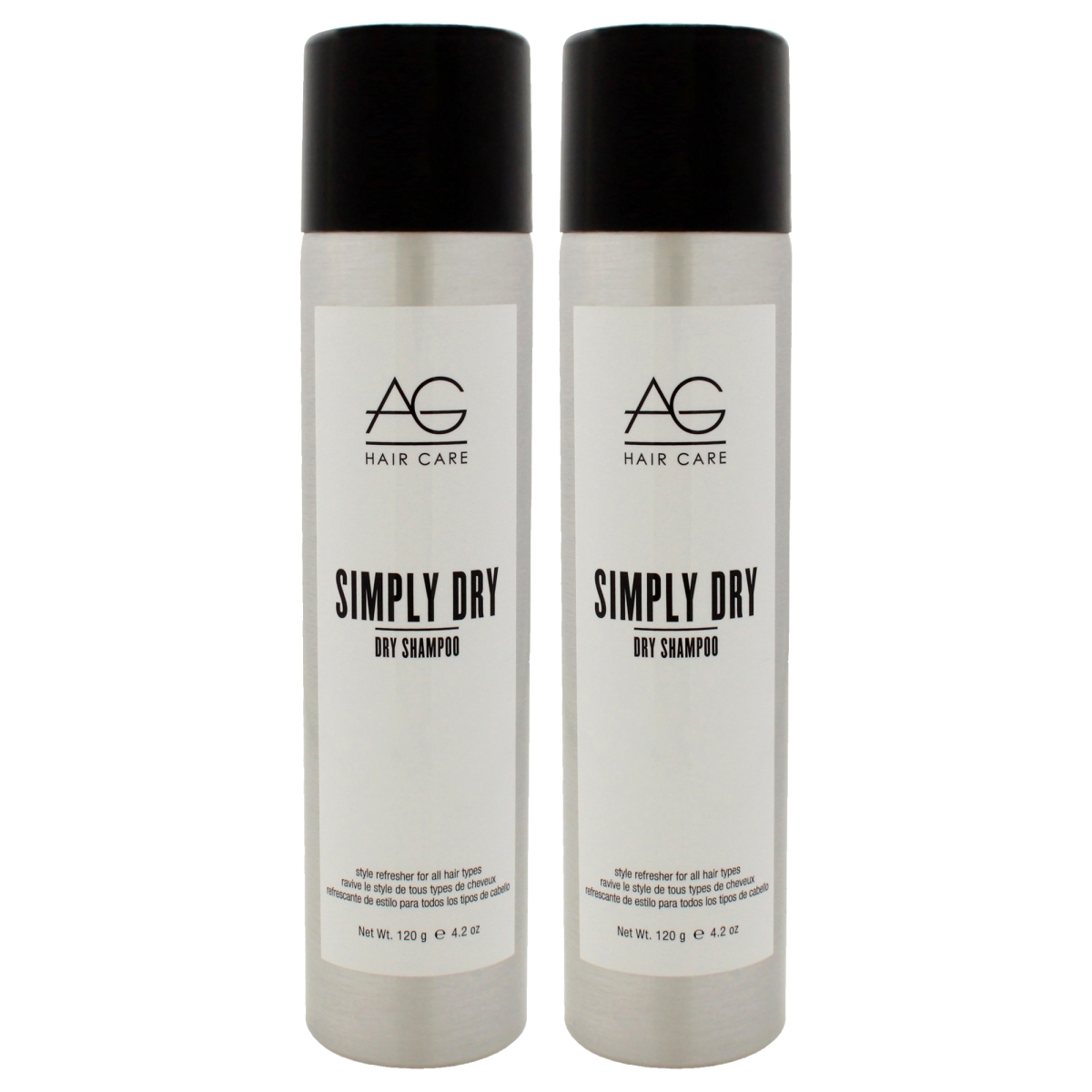 K0007532 4.2 oz Simply Dry Shampoo for Unisex - Pack of 2