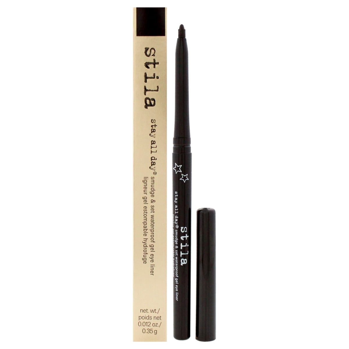 I0150999 0.012 oz Stay All Day Smudge & Set Waterproof Gel Eye Liner for Women - Damsel Dark Brown