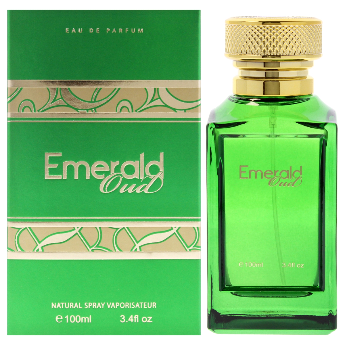 I0154557 3.4 oz Emerald Oud Eau De Parfum for Unisex