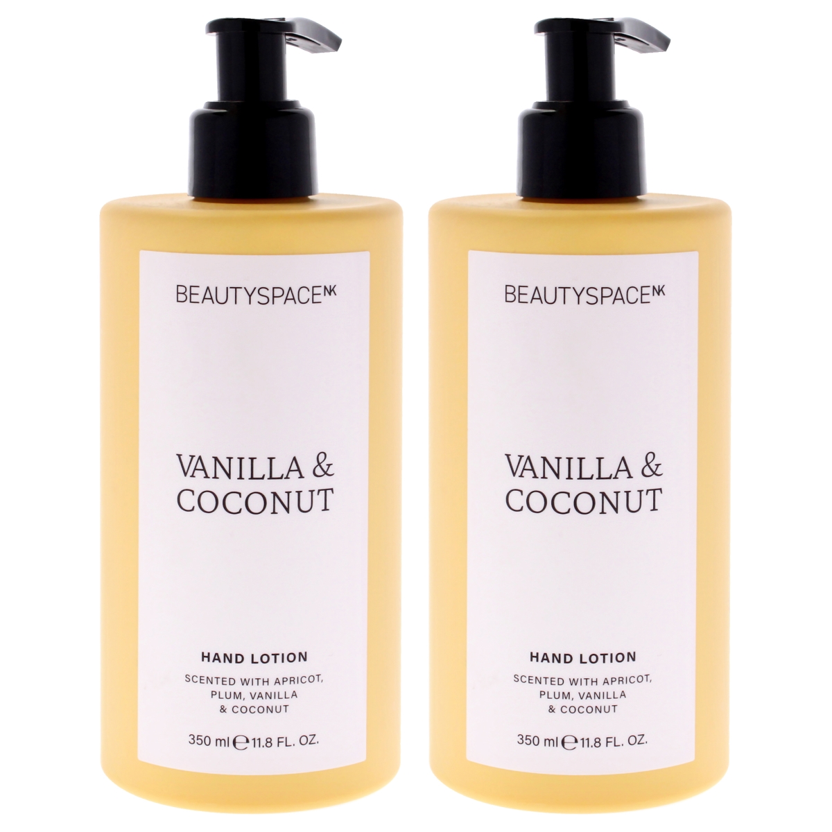 K0007033 11.8 oz  Hand Lotion - Vanilla & Coconut - Pack of 2