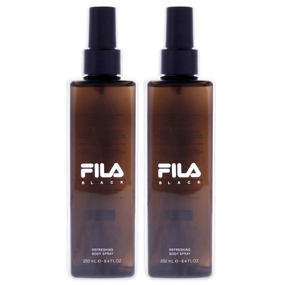 K0007288 8.4 oz Black Body Spray for Men - Pack of 2