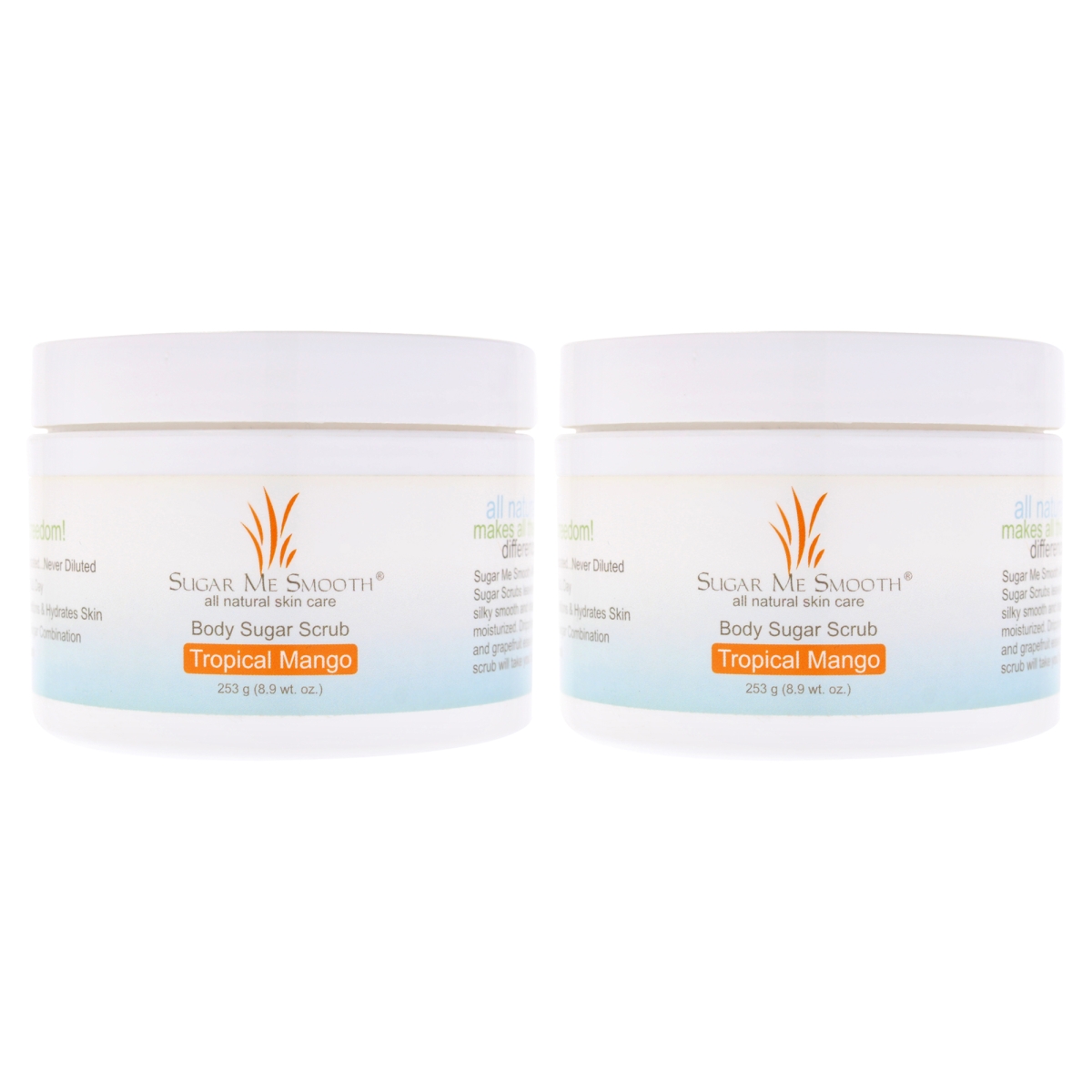 K0007101 8.9 oz Body Sugar Scrub for Unisex - Pack of 2