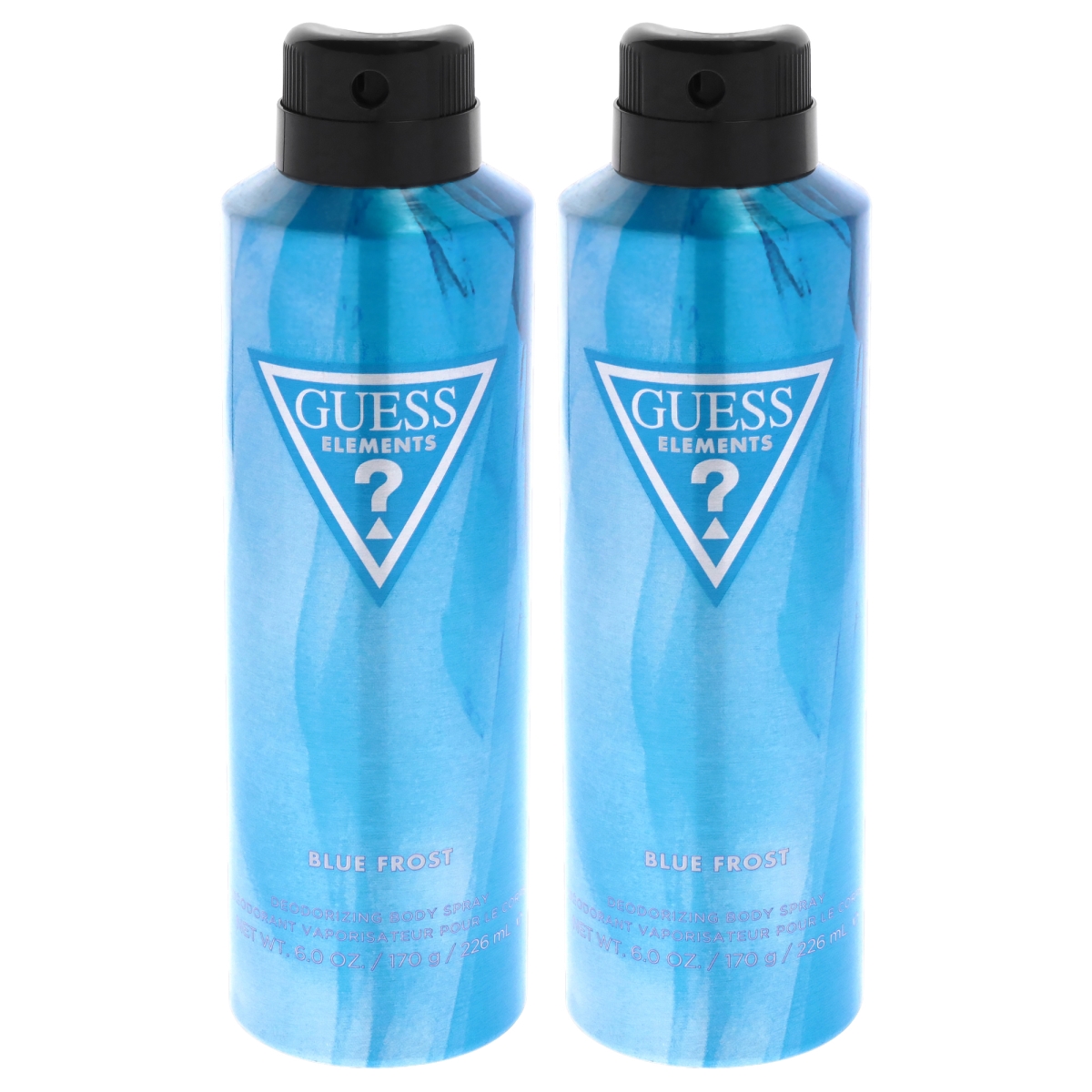 K0007121 6 oz  Elements for Men - Blue Frost - Pack of 2