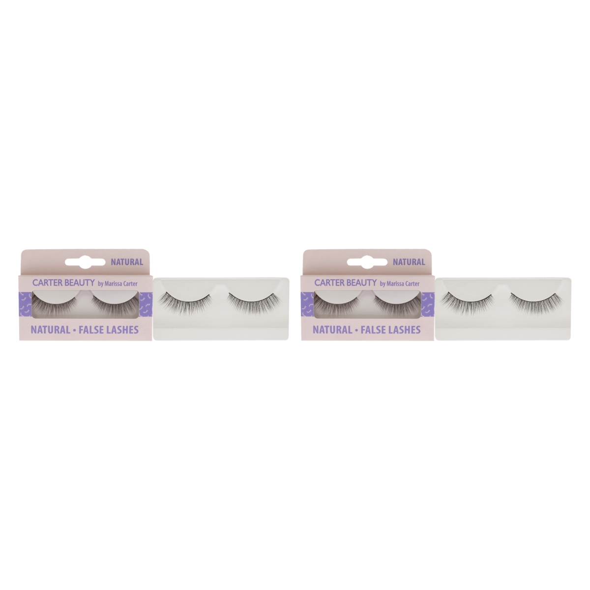 K0004099 1 oz False Lashes for Women - Natural - Pack of 2
