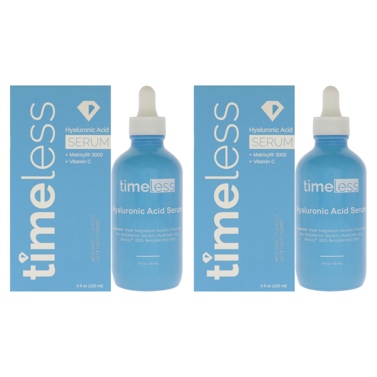 K0005559 4 oz Hyaluronic Acid Vitamin C Serum for Unisex