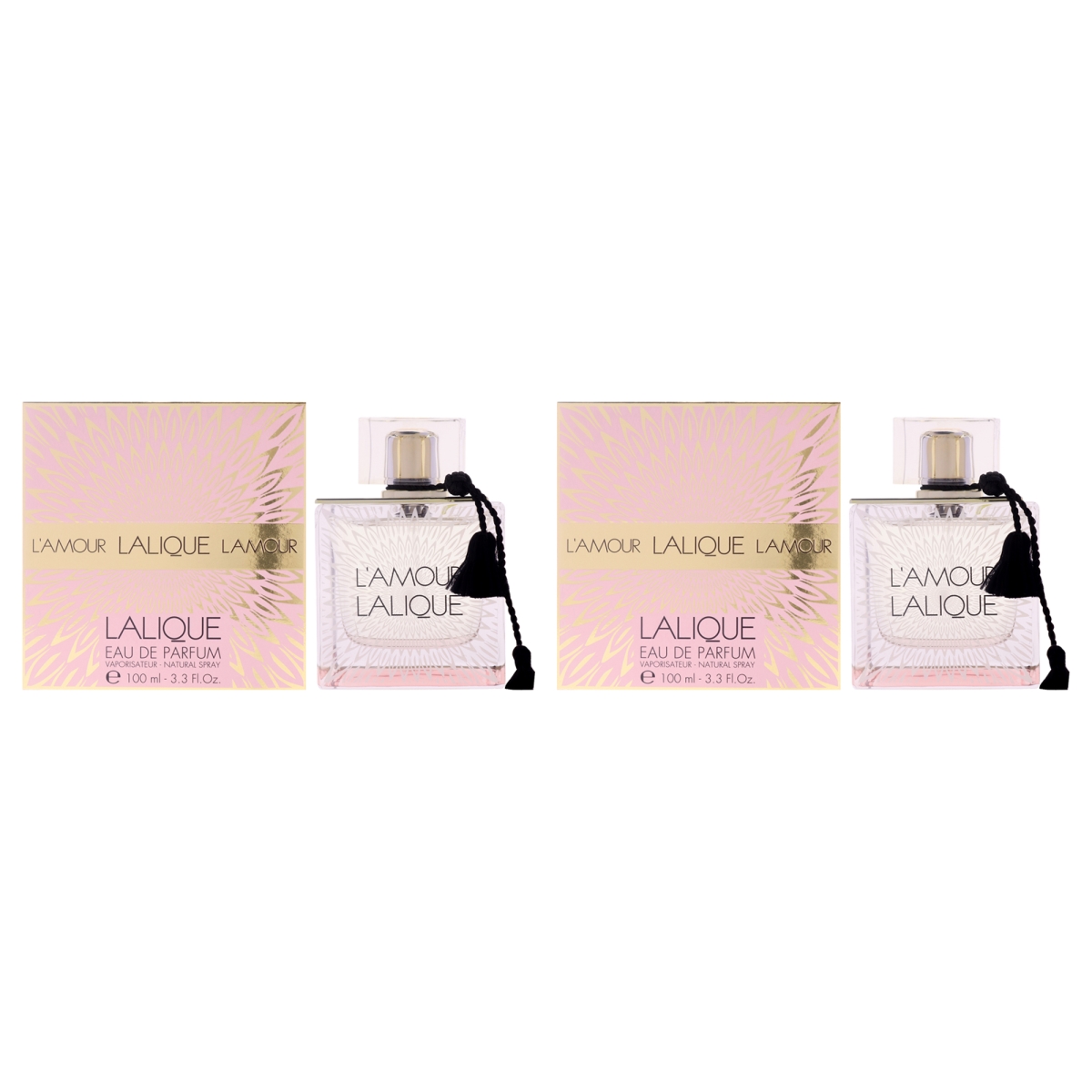 K0007635 3.3 oz Lamour Eau de Parfum for Women - Pack of 2