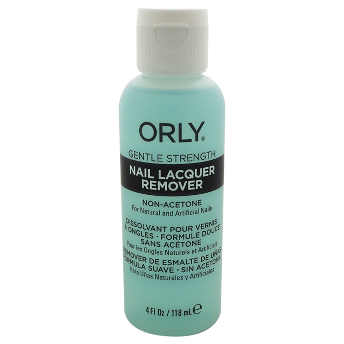 W-C-7773 4 oz Gentle Strength Nail Lacquer Remover for Women