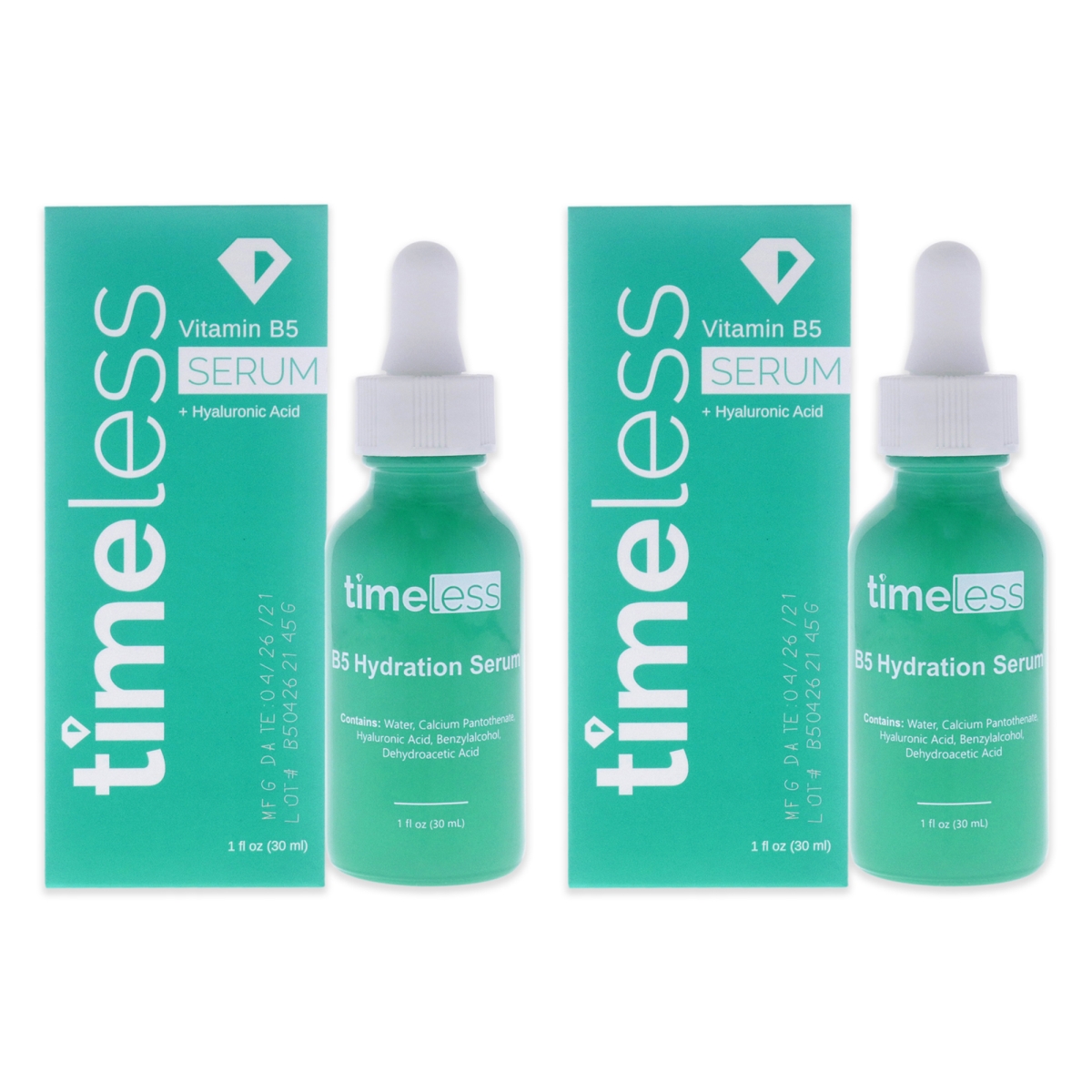 K0003459 1 oz Vitamin B5 Hydration Serum for Unisex - Pack of 2