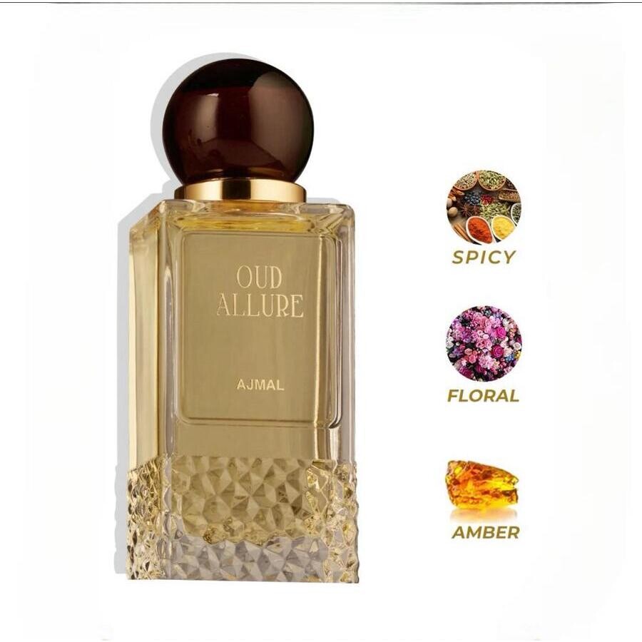 I0161813 3.4 oz Men Oud Allure EDP Spray Fragrances