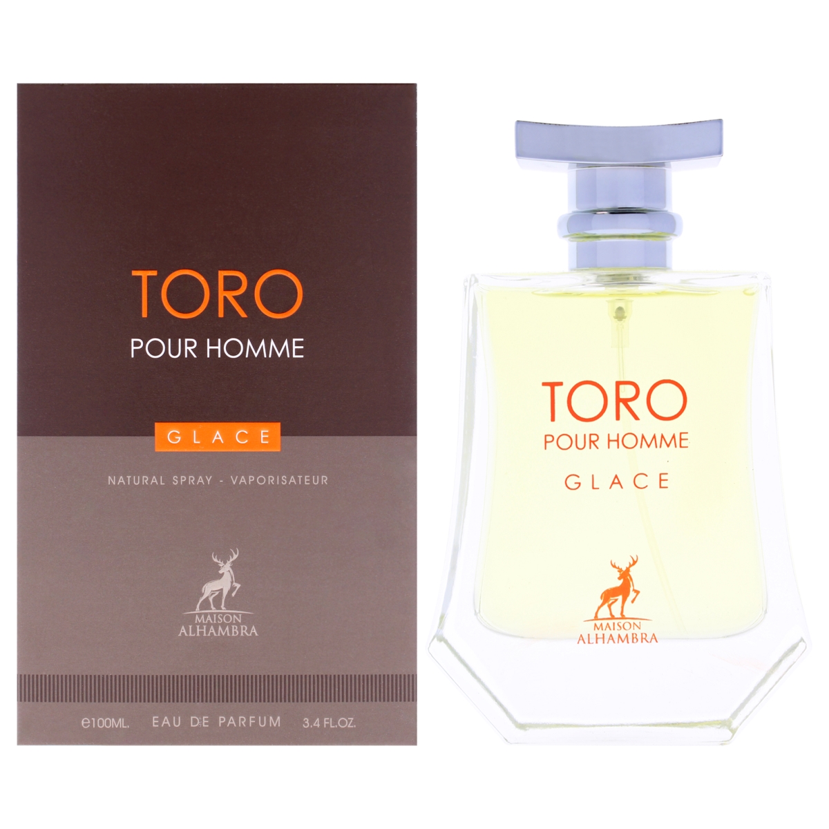 Maison Alhambra Toro Glace Cologne 3.4 oz EDP Spray for Men