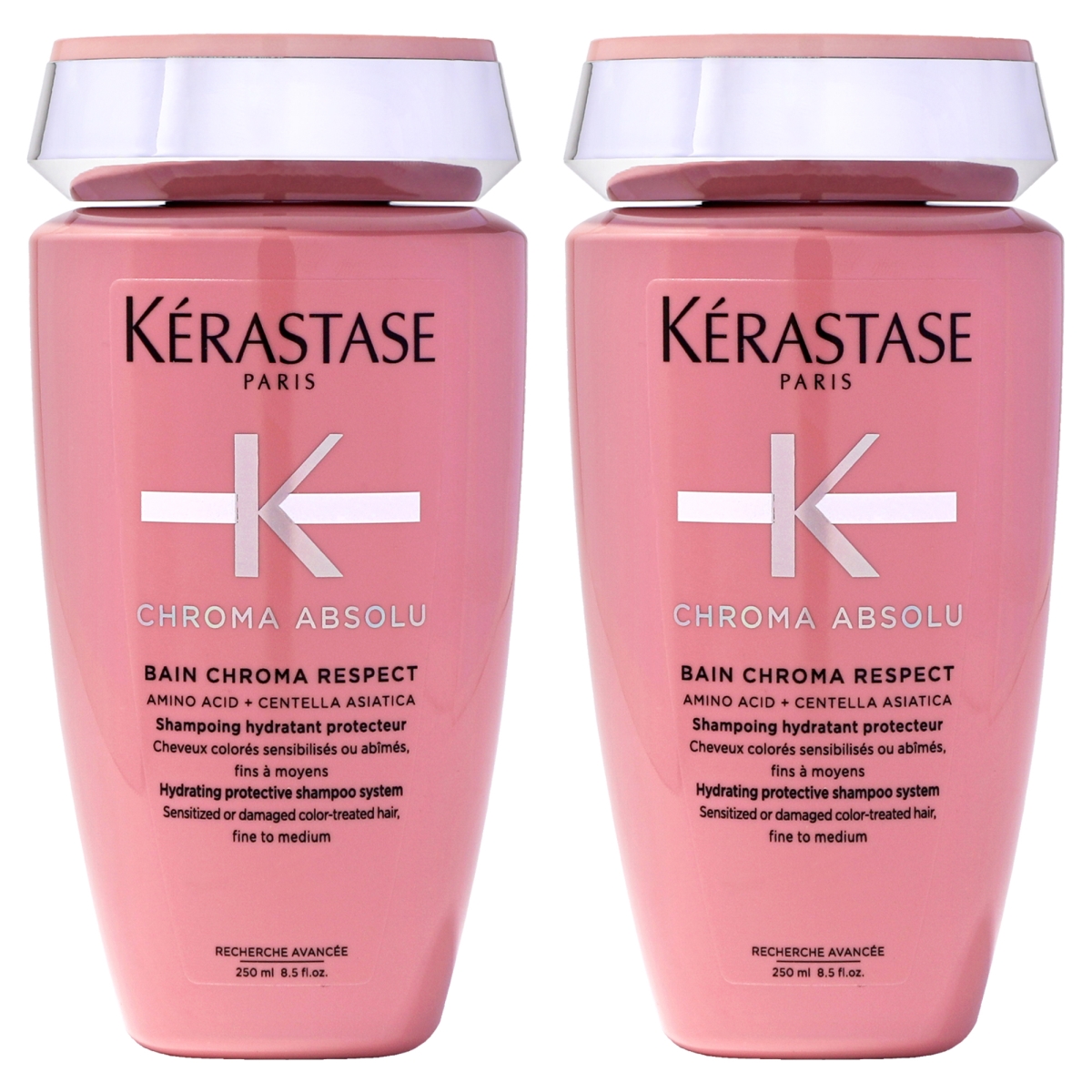 K0007844 8.4 oz Chroma Absolu Bain Respect Shampoo for Unisex - Pack of 2
