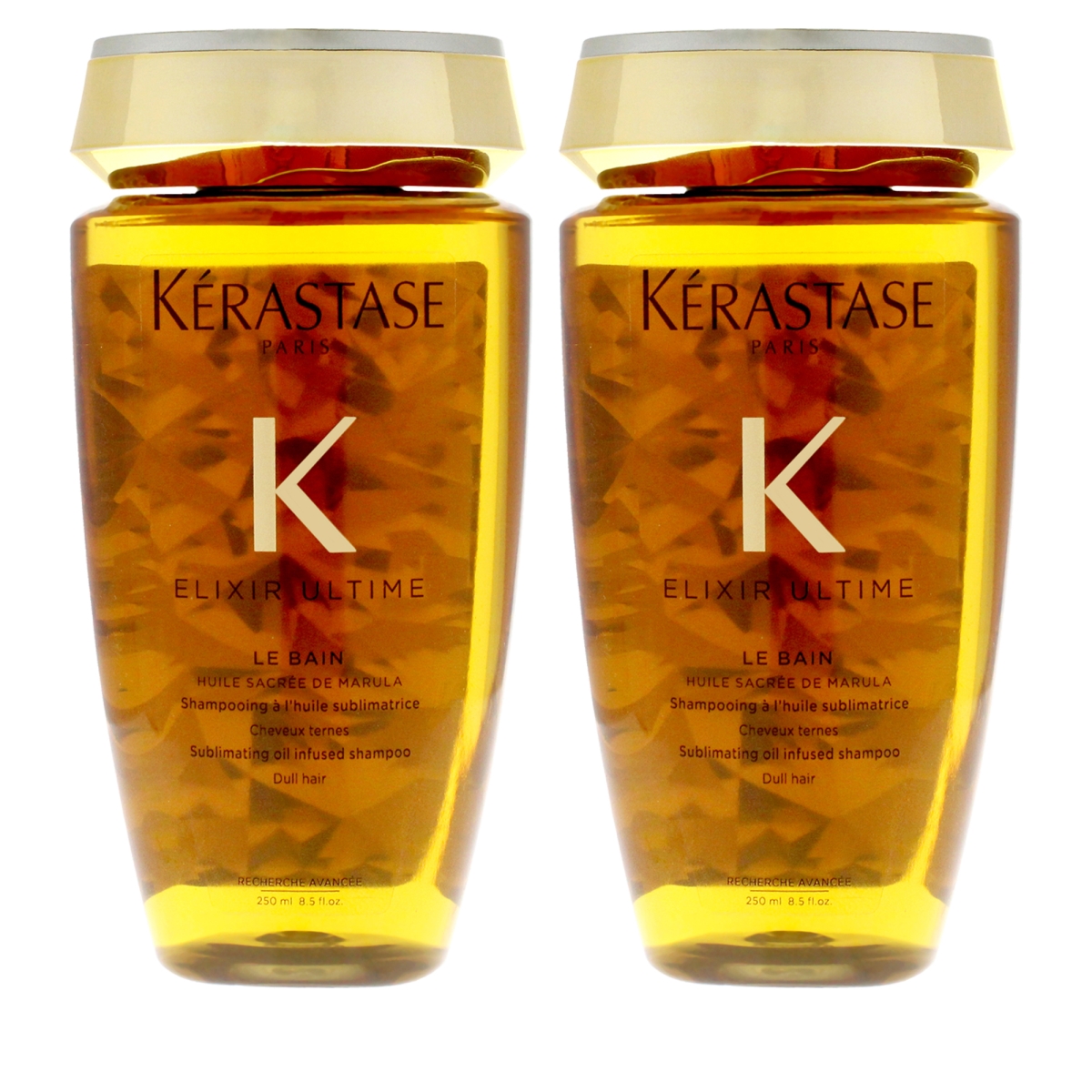 K0007846 8.5 oz Elixir Ultime Le Bain Shampoo for Unisex - Pack of 2