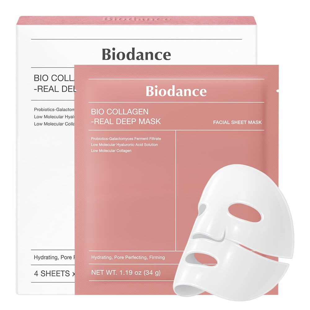 I0163462 Bio Collagen Sleep Hydrogel Sheet Mask for Unisex - White