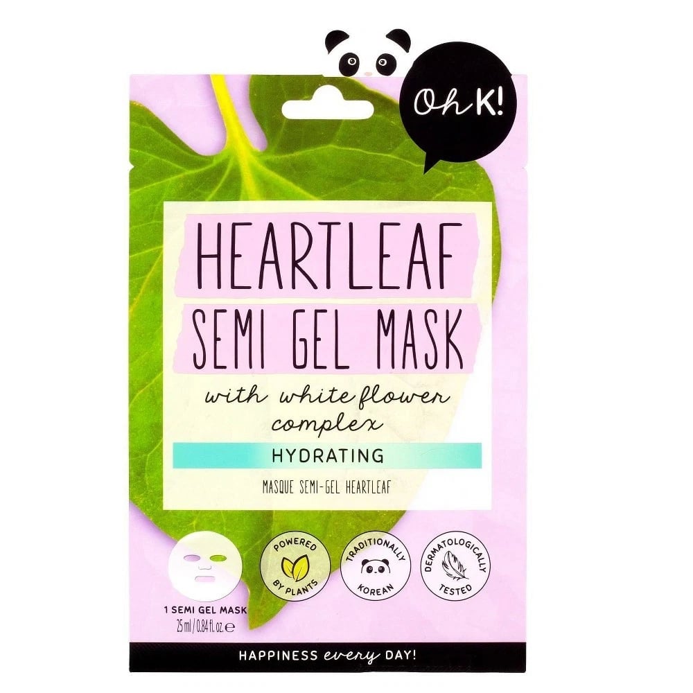 I0163459 Semi Gel Sheet Mask for Unisex - Heartleaf
