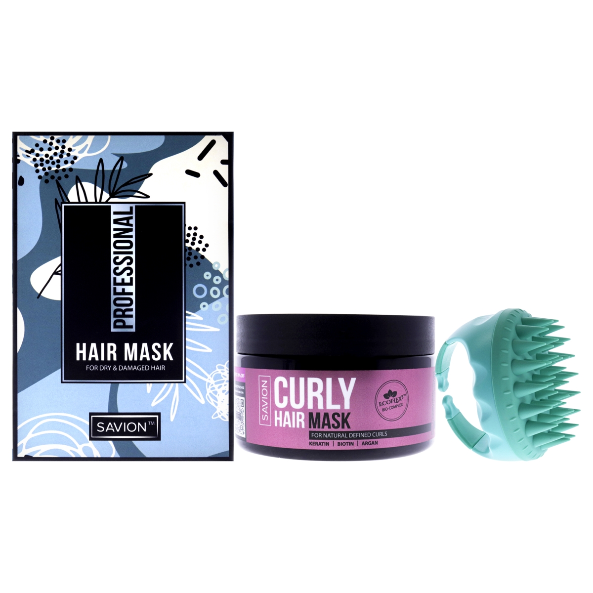 I0115408 Curly Hair Mask Bundle for Women - 2 Piece