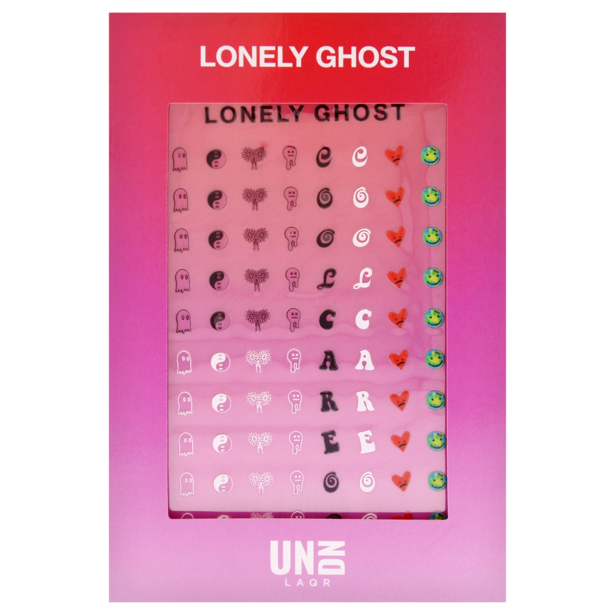 I0147601 Nail Sticker for Women, Lonely Ghost