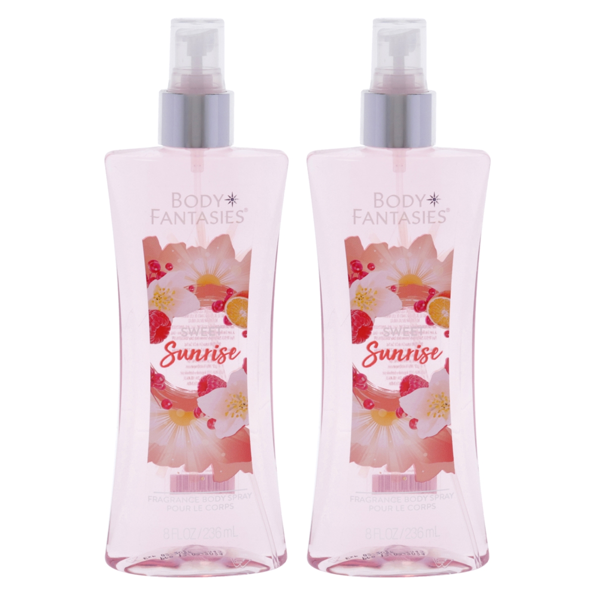 K0007866 8 oz Sweet Sunrise Body Spray for Women - Pack of 2