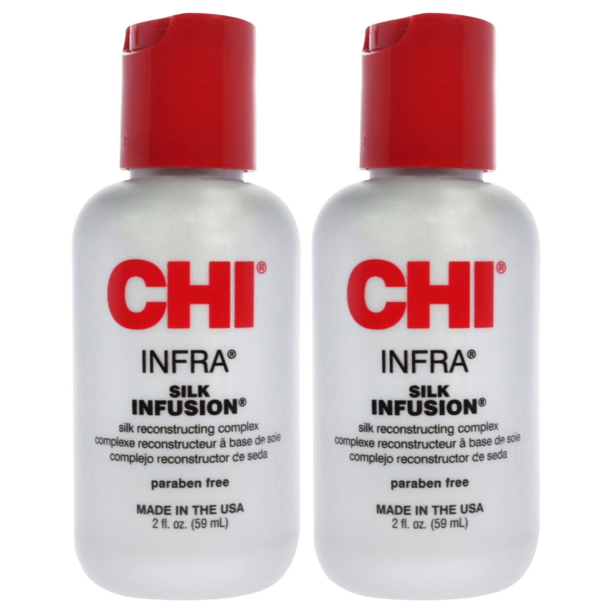 K0007382 2 oz Silk Infusion Reconstructing Complex Hair Treatment for Unisex - Pack of 2